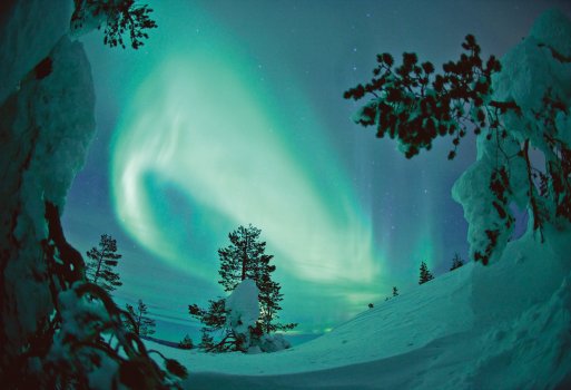 Unvergessliches Nordlichter Wochenende in Levi -  Polarlichter Kurztrip bei Andersweg